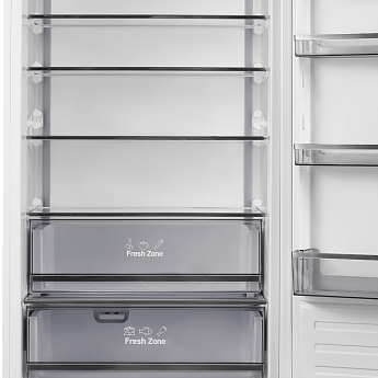 картинка Встраиваемый холодильник Maunfeld MBF19369NFWGR LUX Inverter 