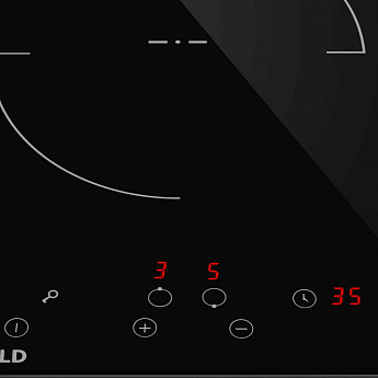 картинка Электрическая варочная панель Maunfeld AVCE3023BK 