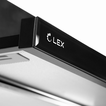 картинка Кухонная вытяжка Lex HONVER G 500 BLACK  картинка Кухонная вытяжка Lex HONVER G 500 BLACK