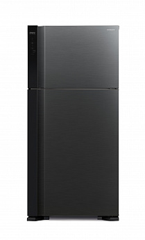 картинка Отдельностоящий холодильник Hitachi R-V660PUC7-1 BBK черный  картинка Отдельностоящий холодильник Hitachi R-V660PUC7-1 BBK черный