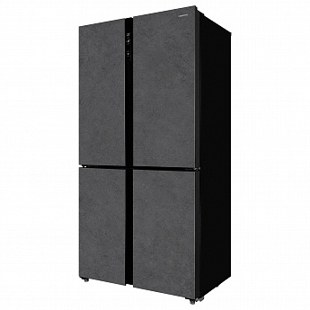картинка Отдельностоящий холодильник Hiberg RFQ-500DX NFDS INVERTER темный камень  картинка Отдельностоящий холодильник Hiberg RFQ-500DX NFDS INVERTER темный камень