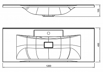картинка Раковина Florentina Прима 1200 