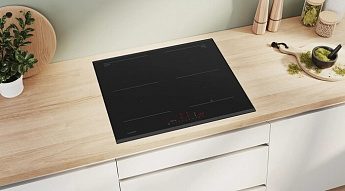 картинка Индукционная варочная панель Bosch PVQ695HC1Z черный  картинка Индукционная варочная панель Bosch PVQ695HC1Z черный
