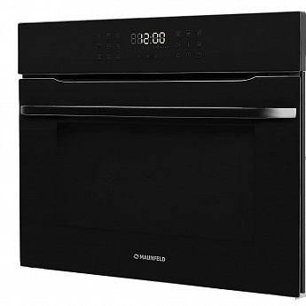 картинка Духовой шкаф с функцией СВЧ Maunfeld XCMO4414GB черный  картинка Духовой шкаф с функцией СВЧ Maunfeld XCMO4414GB черный