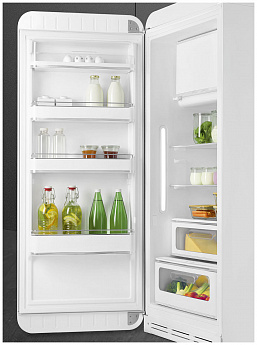 картинка Отдельностоящий холодильник Smeg FAB28LWH5  картинка Отдельностоящий холодильник Smeg FAB28LWH5