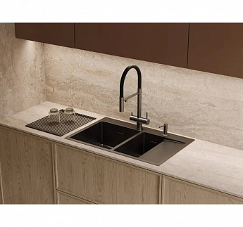 картинка Дозатор для мыла Omoikiri ОМ-02 под металл 