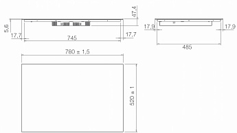 картинка Индукционная варочная панель Elica Ratio Connex 803 Plus 