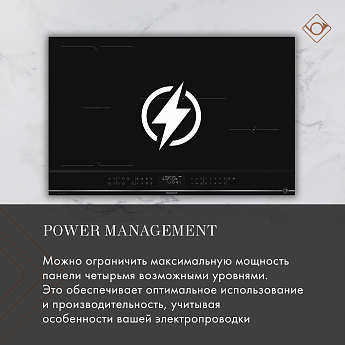 картинка Индукционная варочная панель De Dietrich DPI4320BT INFINITE BLACK 