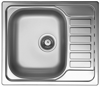картинка Мойка Ukinox GRP580.500 -GT6K -O сатин 