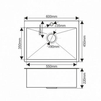 картинка Мойка для кухни Melana D6045HG PROFLINE золото  картинка Мойка для кухни Melana D6045HG PROFLINE золото