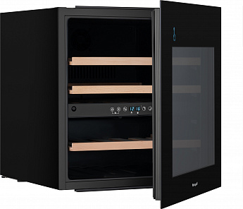 картинка Встраиваемый винный шкаф Weissgauff WWCI-36 DB Dual Zone 