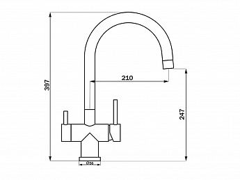 картинка Смеситель LONGRAN SPRINT LOGIC LM2191, STAINLESS STEEL  картинка Смеситель LONGRAN SPRINT LOGIC LM2191, STAINLESS STEEL