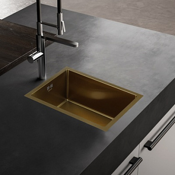 картинка Мойка для кухни Melana D5138HG PROFLINE золото 