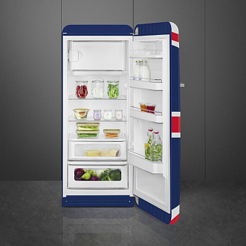 картинка Отдельностоящий холодильник Smeg FAB28RDUJ5 Британский флаг  картинка Отдельностоящий холодильник Smeg FAB28RDUJ5 Британский флаг