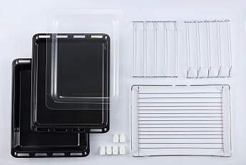 картинка Электрический духовой шкаф с функцией СВЧ Midea MO817100MGB 