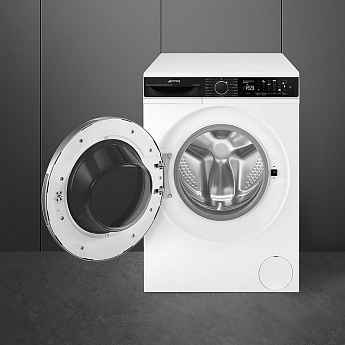 картинка Стиральная машина с паром Smeg WM3T04RU4  картинка Стиральная машина с паром Smeg WM3T04RU4
