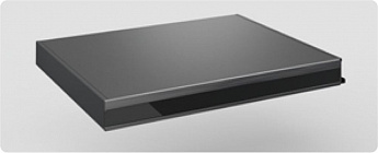 картинка Полка пристенная Elica KIT0199583 черная 