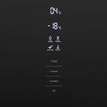 картинка Холодильник Maunfeld MFF200NFB Inverter 