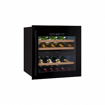 картинка Встраиваемый винный шкаф Lex LWD6036BL dual zone S 