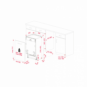 картинка Посудомоечная машина Teka DFI 44700  картинка Посудомоечная машина Teka DFI 44700