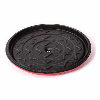 картинка Чугунная кастрюля с крышкой Korting K1224R 