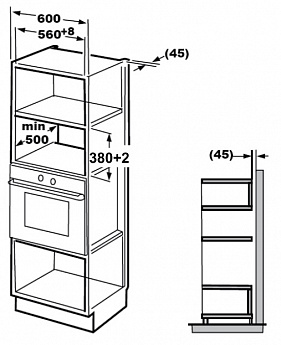 картинка Микроволновая печь Kuppersberg HMW 645 B 