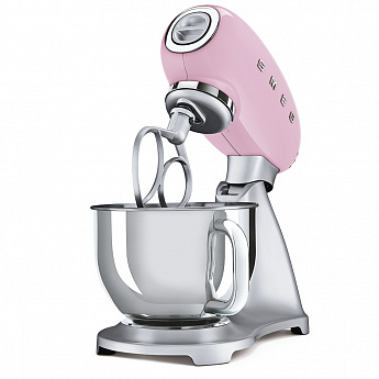 картинка Миксер планетарный Smeg SMF02PKEU  картинка Миксер планетарный Smeg SMF02PKEU