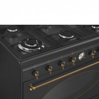 картинка Комбинированная кухонная плита Smeg CO96GMA9  картинка Комбинированная кухонная плита Smeg CO96GMA9