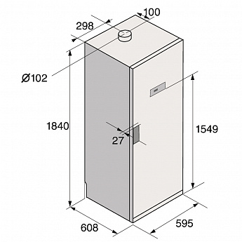 картинка Сушильный шкаф Asko DC7784V.T титан  картинка Сушильный шкаф Asko DC7784V.T титан