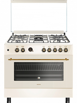 картинка Газовая кухонная плита Nord GG 9064 YR бежевый 