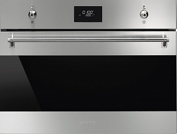 картинка Микроволновая печь Smeg SO4301M0X  картинка Микроволновая печь Smeg SO4301M0X