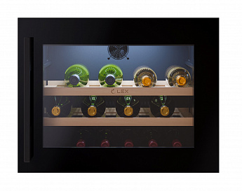 картинка Встраиваемый винный шкаф Lex LWD6028BL 