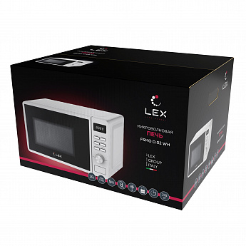 картинка Микроволновая печь Lex FSMOD.02WH  картинка Микроволновая печь Lex FSMOD.02WH