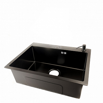 картинка Комплект Emar PVD DARK (мойка и дозатор) 