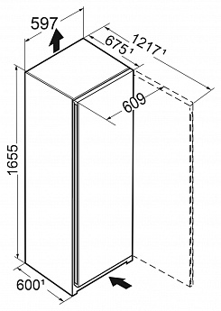 картинка Отдельностоящий холодильник Liebherr RD 