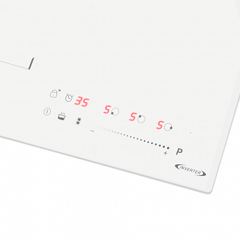 картинка Индукционная варочная панель Maunfeld CVI453SBWH LUX Inverter 