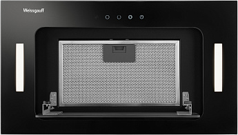 картинка Кухонная вытяжка Weissgauff Intense 600 Touch Black Glass  картинка Кухонная вытяжка Weissgauff Intense 600 Touch Black Glass