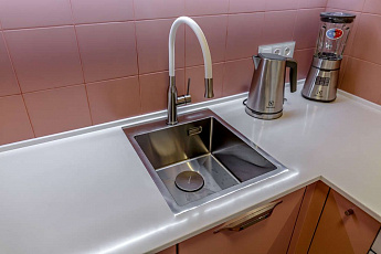 картинка Мойка Omoikiri AKISAME-41-LG  картинка Мойка Omoikiri AKISAME-41-LG