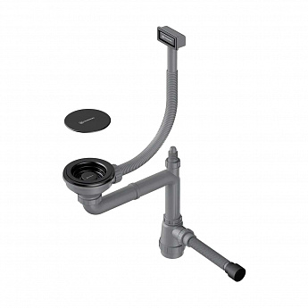 картинка Арматура для одночашевых моек с прямоугольным переливом WK-1C 