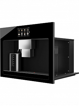 картинка Кофемашина встраиваемая Hiberg PROFF-K черная 