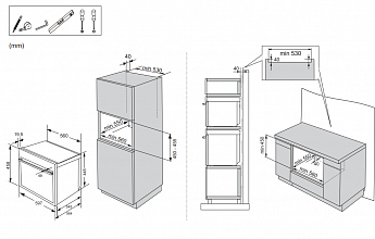 картинка Электрический духовой шкаф с функцией СВЧ Asko OCM64BSH черный 