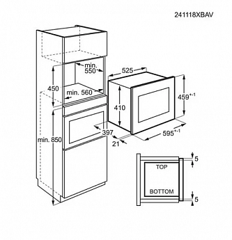 картинка Микроволновая печь Aeg NMB6G261UB 