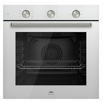 картинка |Discount| Электрический духовой шкаф Millen MEO 6001 WH  картинка |Discount| Электрический духовой шкаф Millen MEO 6001 WH