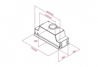 картинка Кухонная вытяжка Teka GFL 57760 EOS IX 