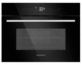 картинка Электрический духовой шкаф Maunfeld AMCO458GB черный  картинка Электрический духовой шкаф Maunfeld AMCO458GB черный