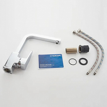 картинка |Discount| Смеситель Ledeme L4030-2 хром  картинка |Discount| Смеситель Ledeme L4030-2 хром