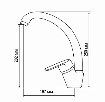 картинка Смеситель Gerdamix SKS2 (GE)  картинка Смеситель Gerdamix SKS2 (GE)