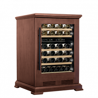 картинка Отдельностоящий винный шкаф Meyvel MV46PRO-KBT2 (Итальянский орех) 