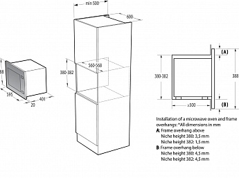 картинка Микроволновая печь Gorenje BMX201AG1BG 