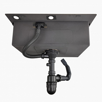 картинка Комплект Emar PVD DARK (мойка и дозатор) 